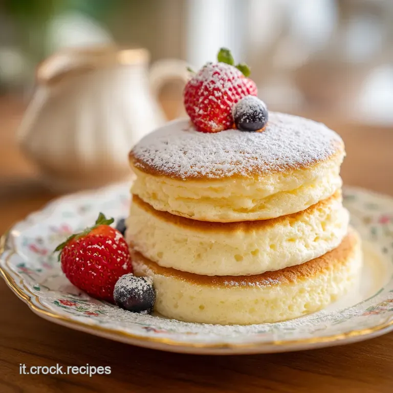 Fluffy Pancake Giapponesi Soffici Ricetta Originale