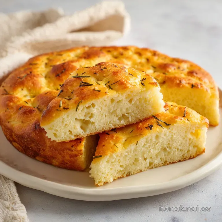 Focaccia in Friggitrice ad Aria: Croccante e Soffice