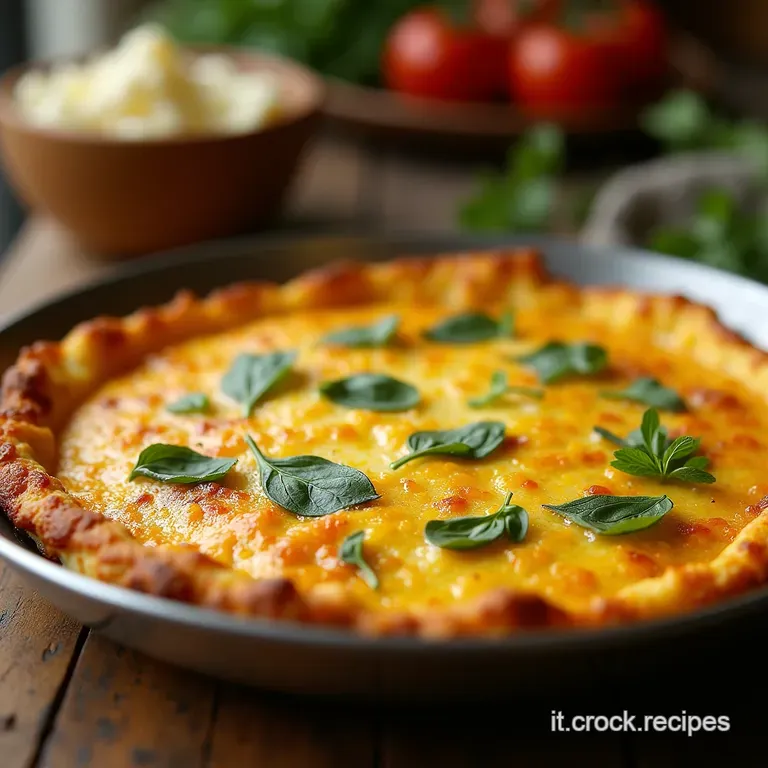 Frittata Nuvola Di Albumi E Formaggio Soffice Leggera E Veloce presentation