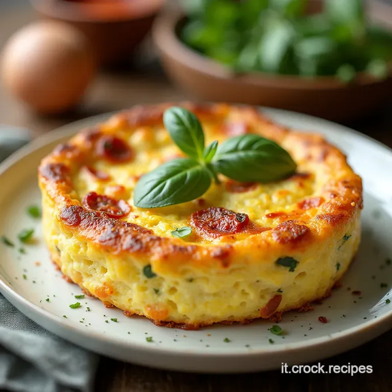 Frittata Nuvola di Albumi e Formaggio Soffice Leggera e Veloce