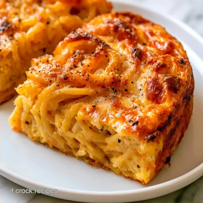 Frittata Di Spaghetti Al Parmigiano