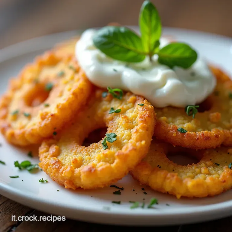 Frittelle Croccanti di Cavolfiore al Forno con Yogurt Greco ed Erbe Aromatiche