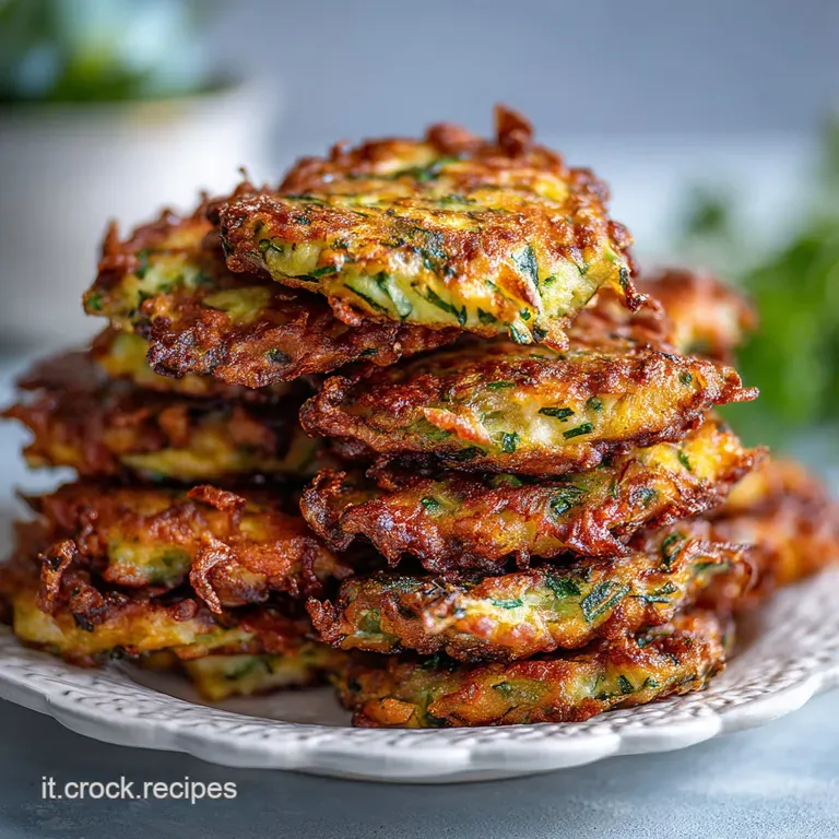 Frittelle di Verdure Croccanti: La Ricetta
