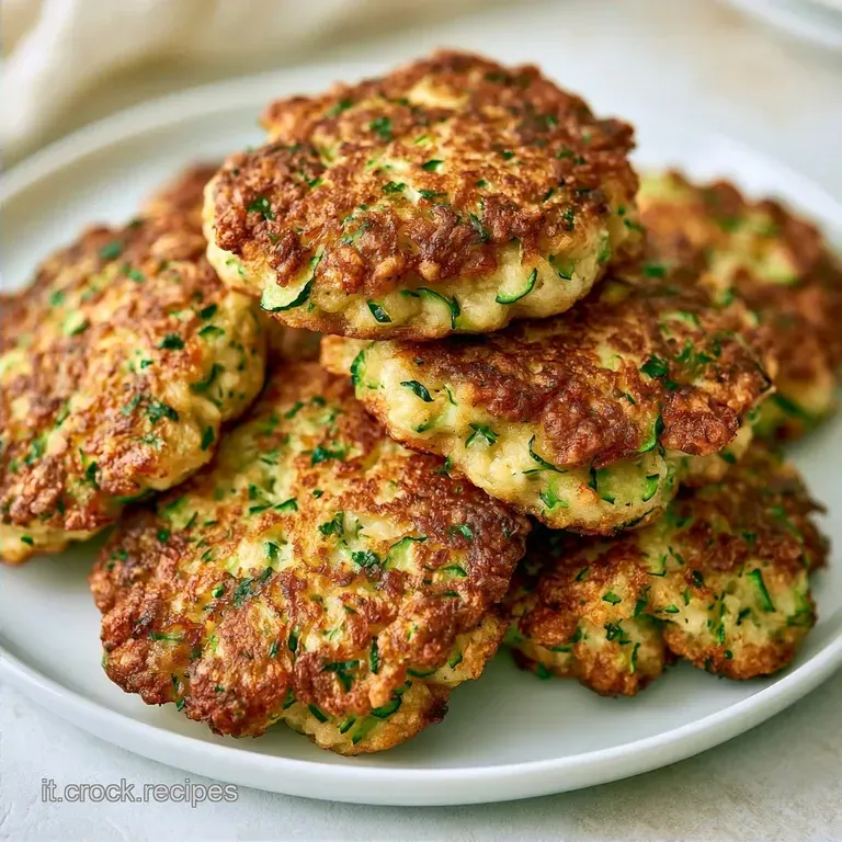 Frittelle Di Zucchine Croccanti