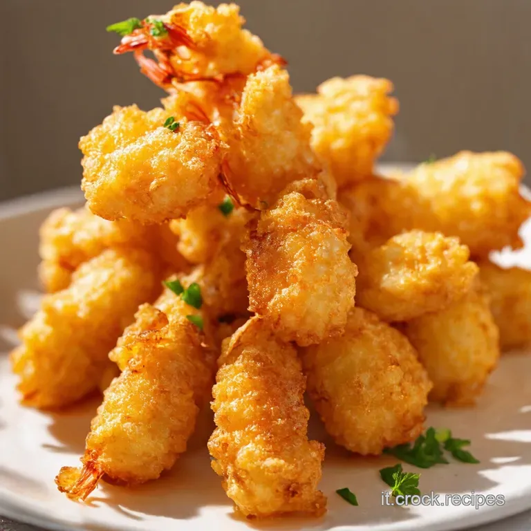 Gamberi in Tempura Croccante