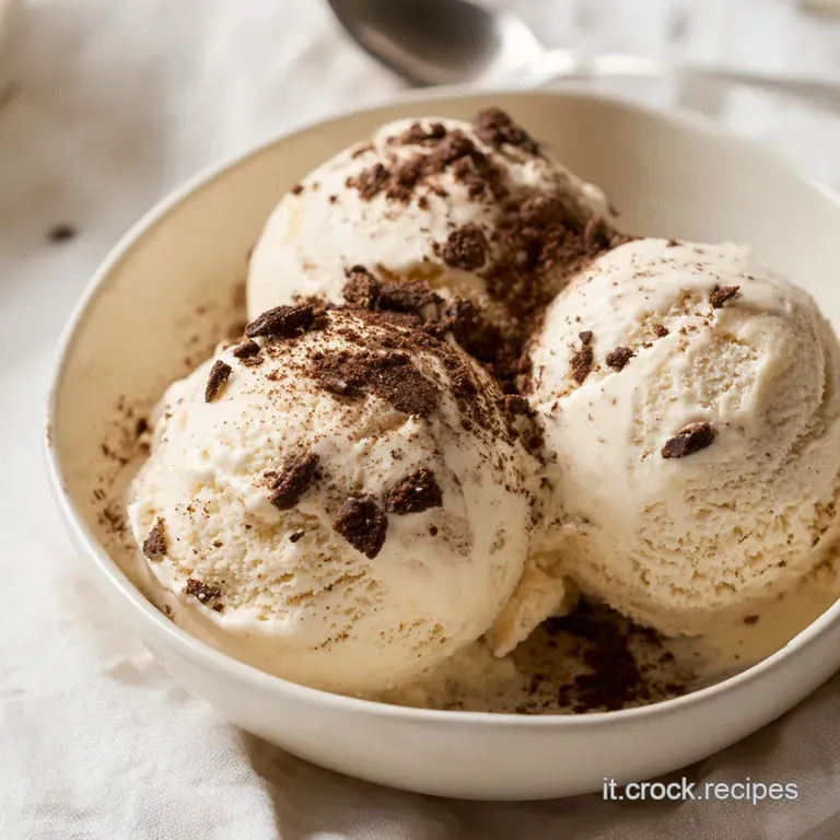 Gelato Al Tiramis&ugrave;: Cremoso e Vellutato