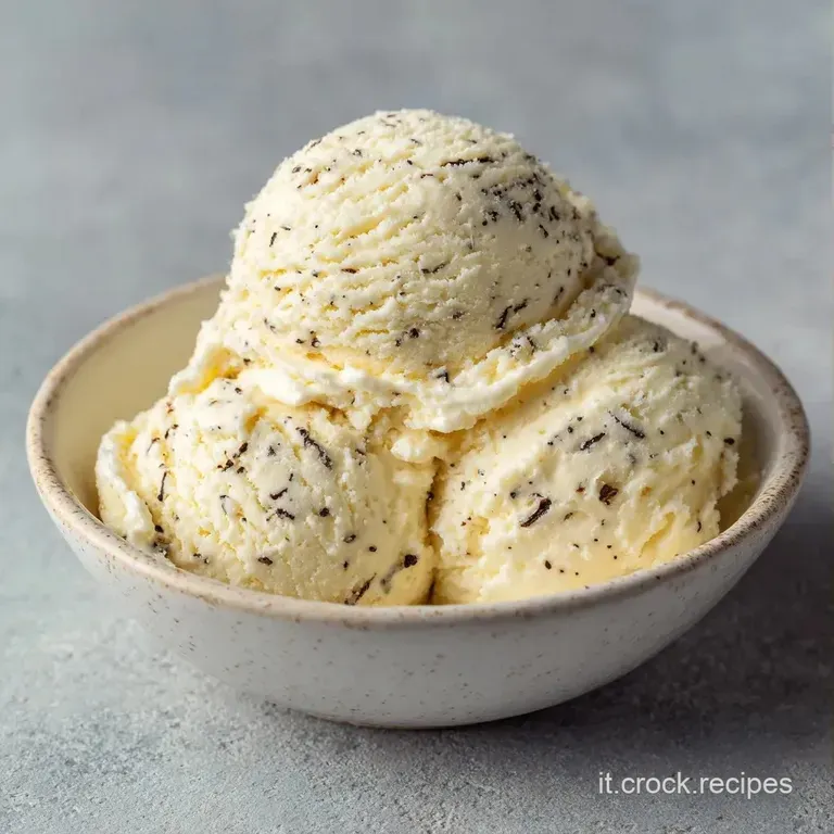 Eleganti coppe di vetro con palline di gelato vellutato, guarnite con una foglia di menta fresca e gocce di sciroppo lucido.