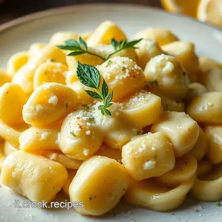 Gnocchi di Ricotta al Limone con Burro e Salvia