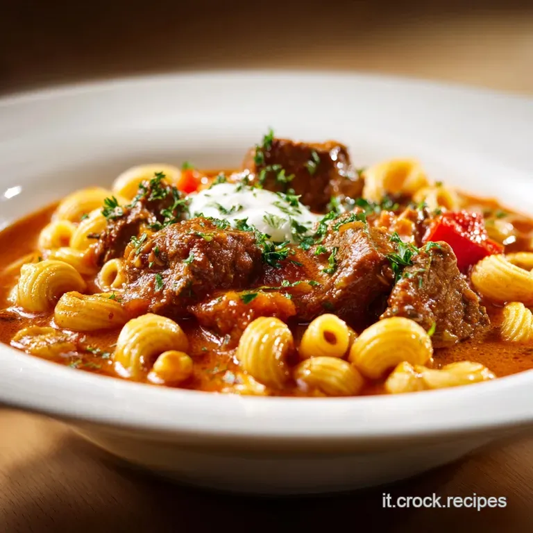 Goulash Ungherese Classico Lo Spezzatino Che Scalda Il Cuore presentation