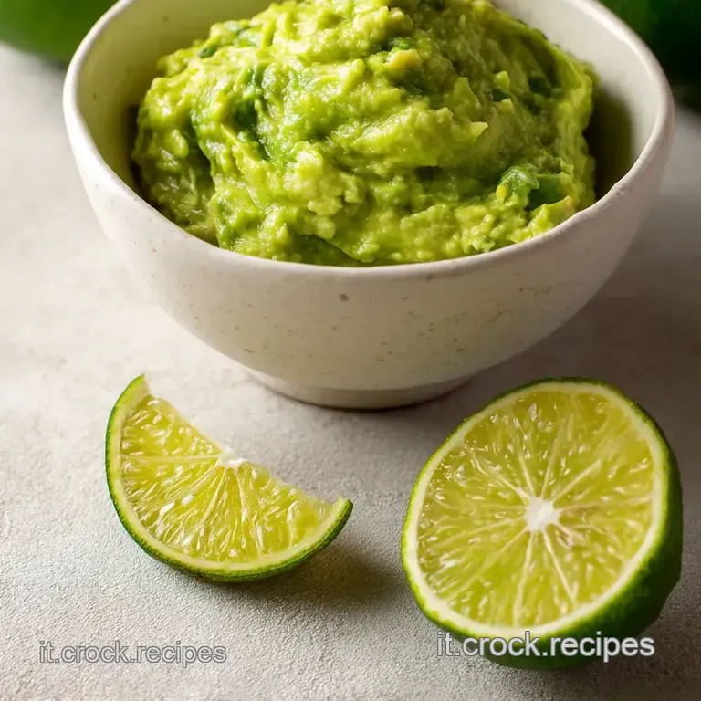 Guacamole Perfetto: La Ricetta Autentica presentation