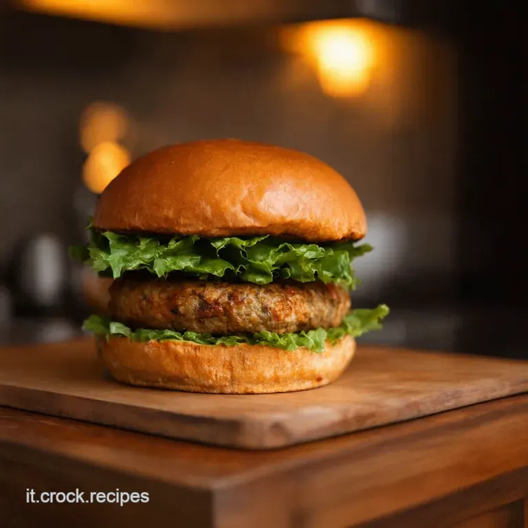 Hamburger Vegetali Mediterranei presentation