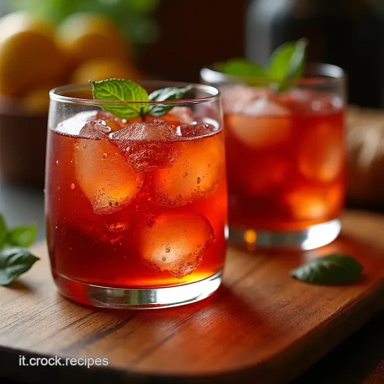 Il Negroni Sbagliato Laperitivo Classico Italiano presentation