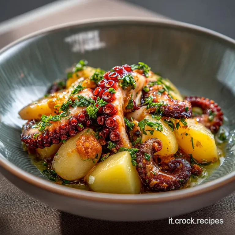 Insalata di polpo con patate: la ricetta autentica per un polpo tenero come burro