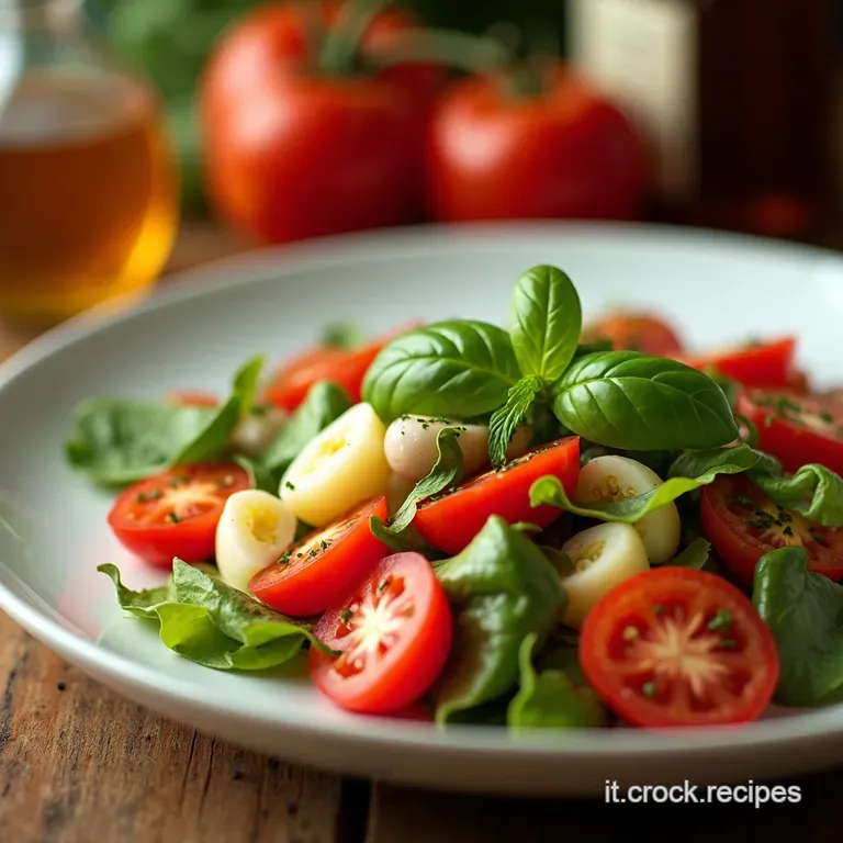 Il Tricolore Vivace Linsalata Italiana Che Racconta La Freschezza Dellestate presentation