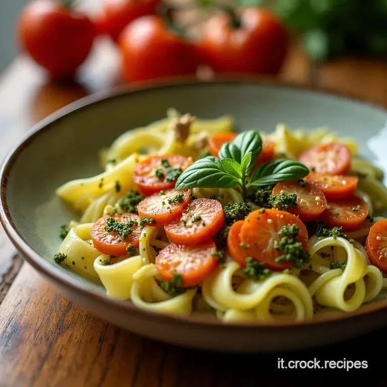 Linsalatona Sole Di Mezzogiorno Grano Saraceno Gamberi Scottati Fagiolini Croccanti E Pesto Di Basilico Fresco presentation