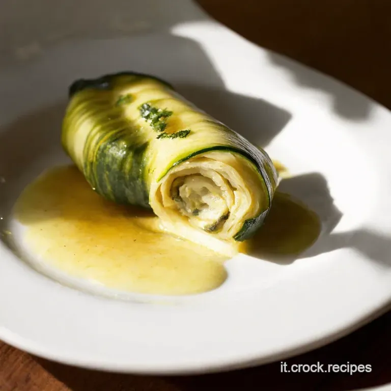 Involtini di Zucchine alla Contadina Un Sole nel Piatto