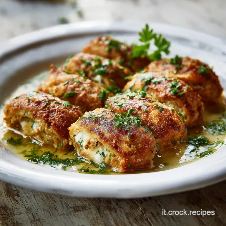 Involtini di Vitello Speck e Pistacchi