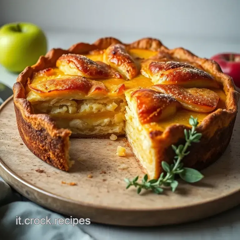 La Torta Di Mele Della Nonna: a Classic Apple Pie presentation