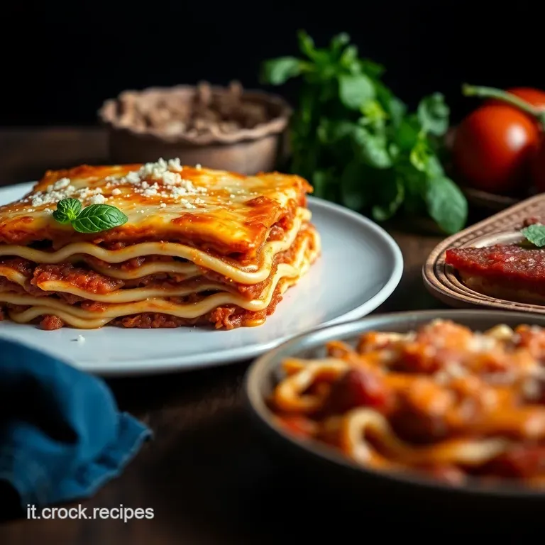 Lasagna Alla Bolognese Rivisitata presentation