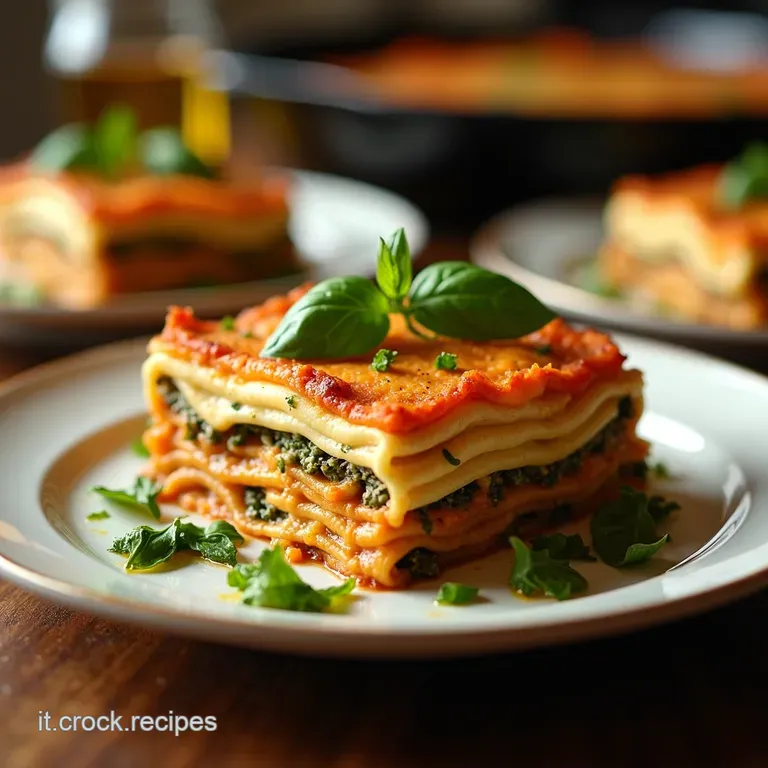 Lasagna Pasquale Con Ricotta E Asparagi presentation