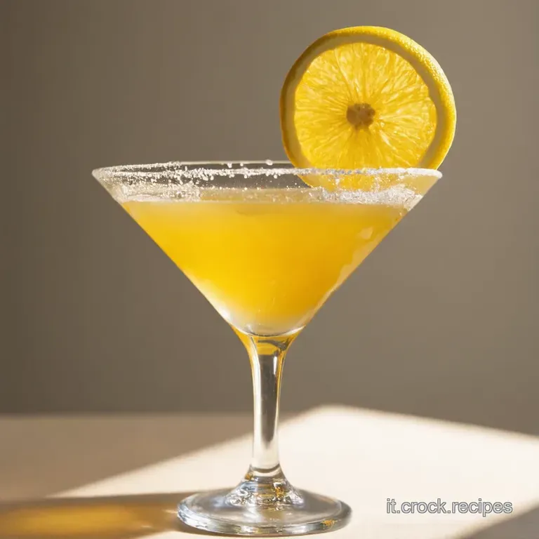 Lemon Drop Martini Il Paradiso in un Bicchiere