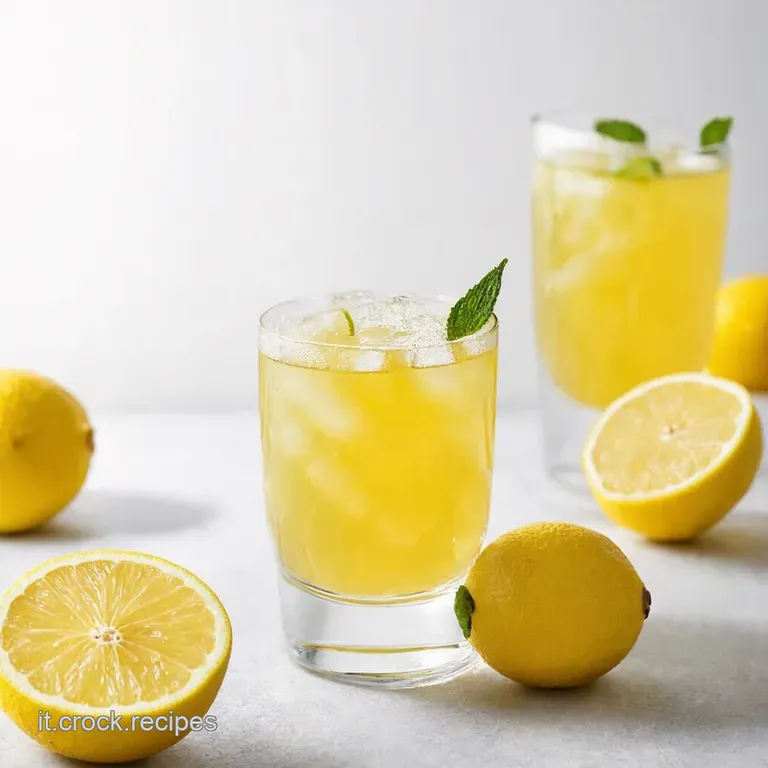 Limonata Sprint con un Tocco di Allegria