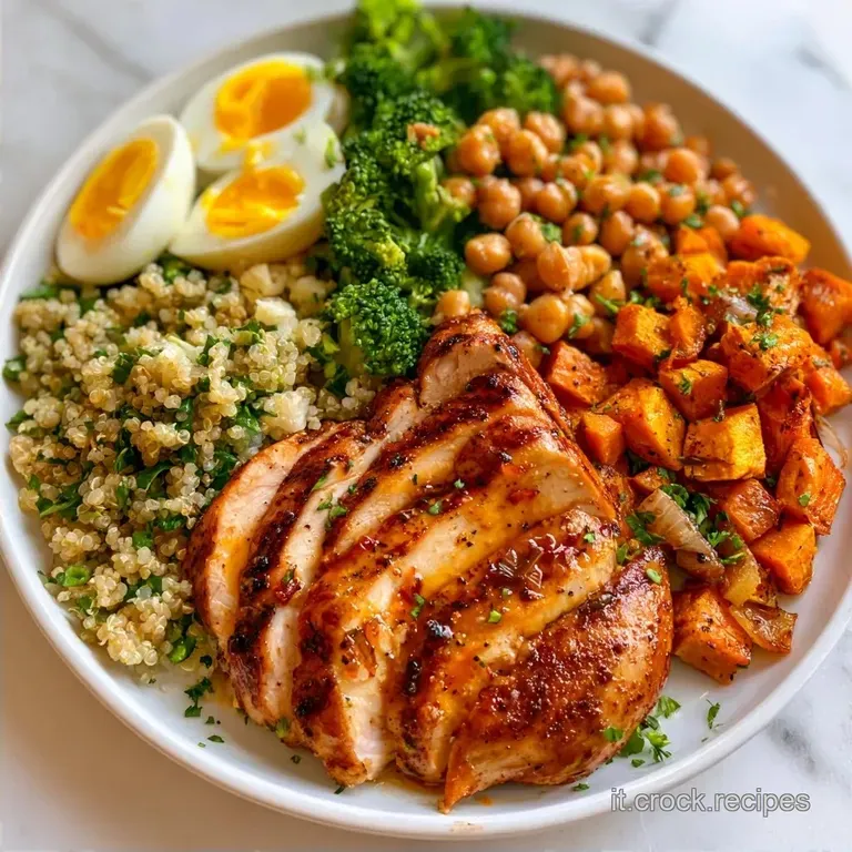 Meal Prep Settimanale con Quinoa e Pollo