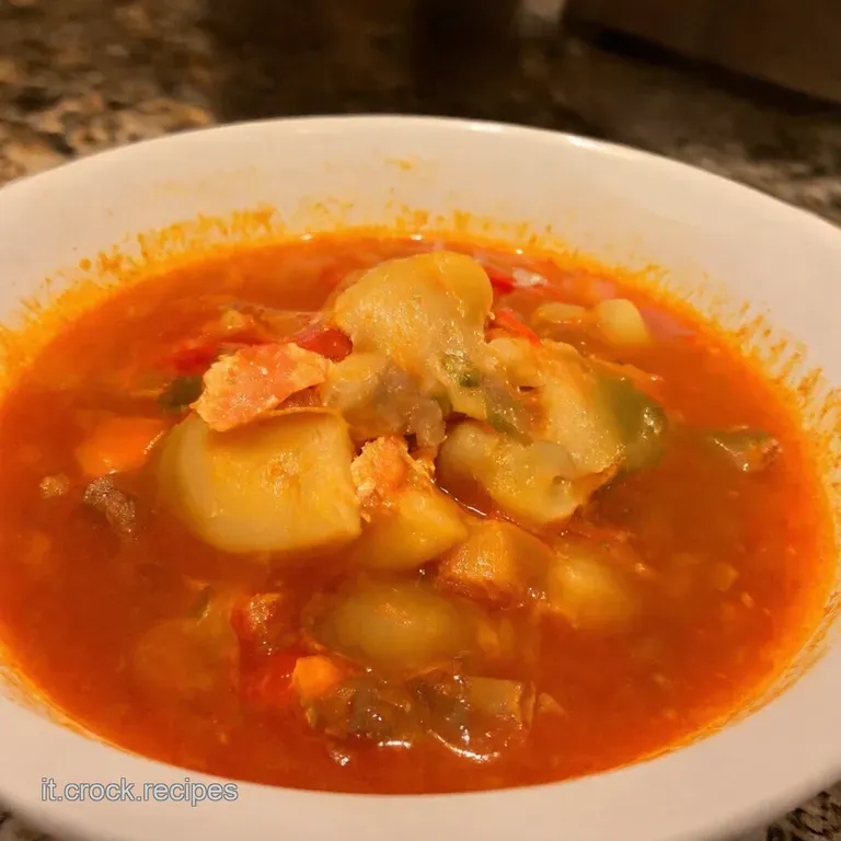 Minestrone Della Nonna presentation