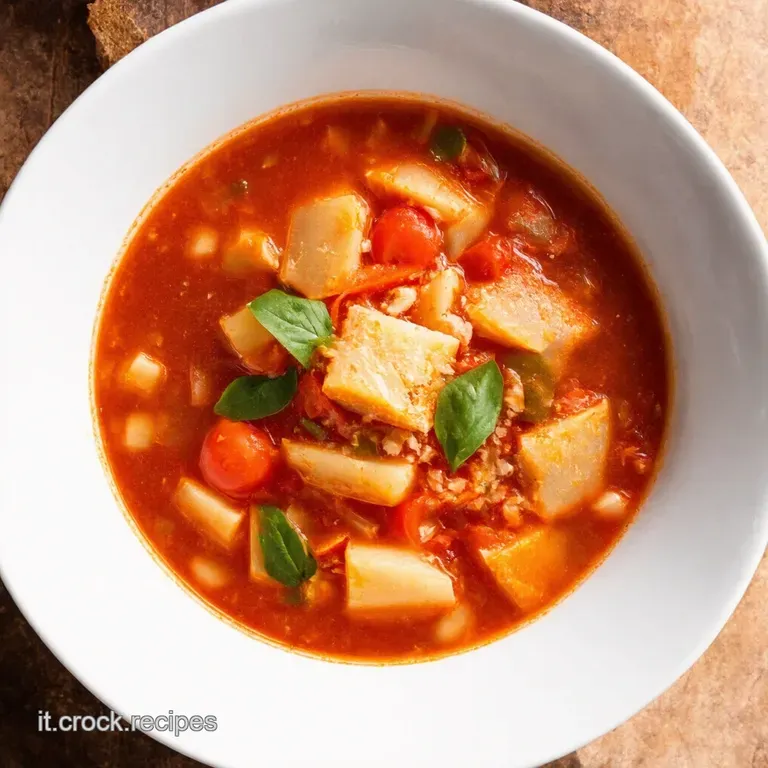 Minestrone di Verdure della Nonna