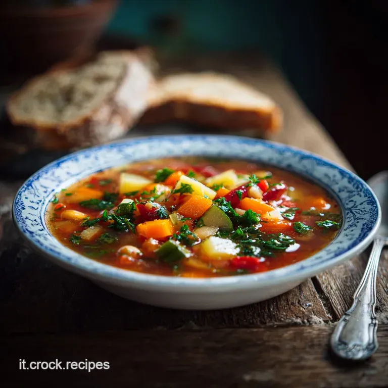 Minestrone di Verdure Ricetta Tradizionale