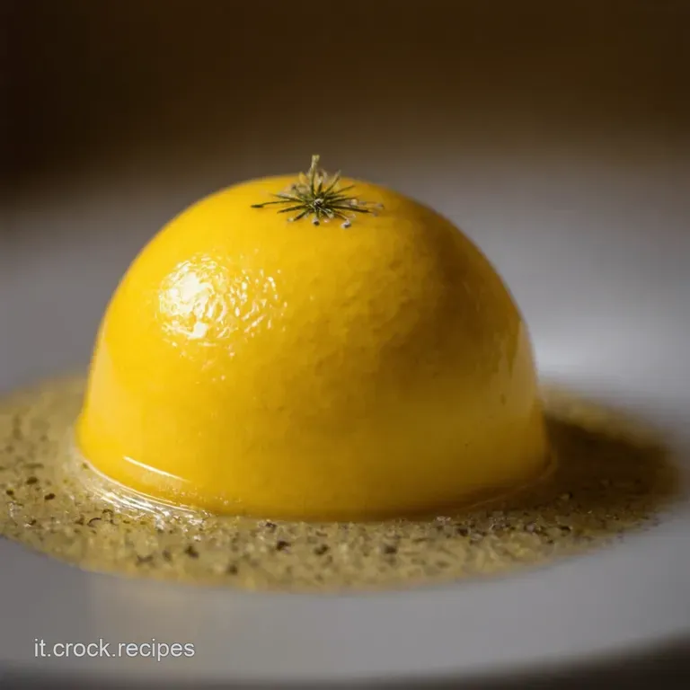 Mini Dome Di Mousse Al Limone E Frutti Di Bosco presentation