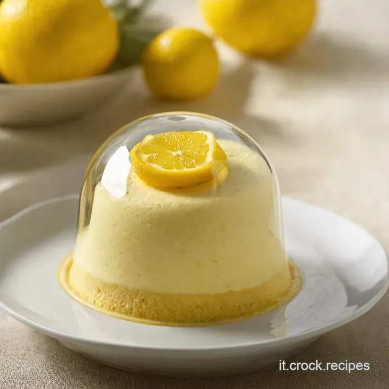 Mini Dome di Mousse al Limone e Frutti di Bosco