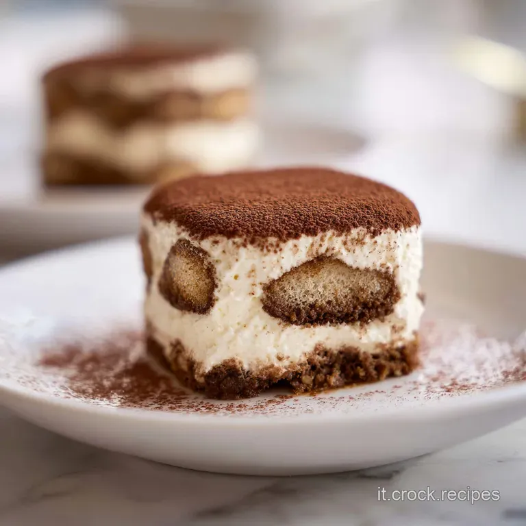 Mini Tiramis&ugrave;: Versione Moderna Senza Uova