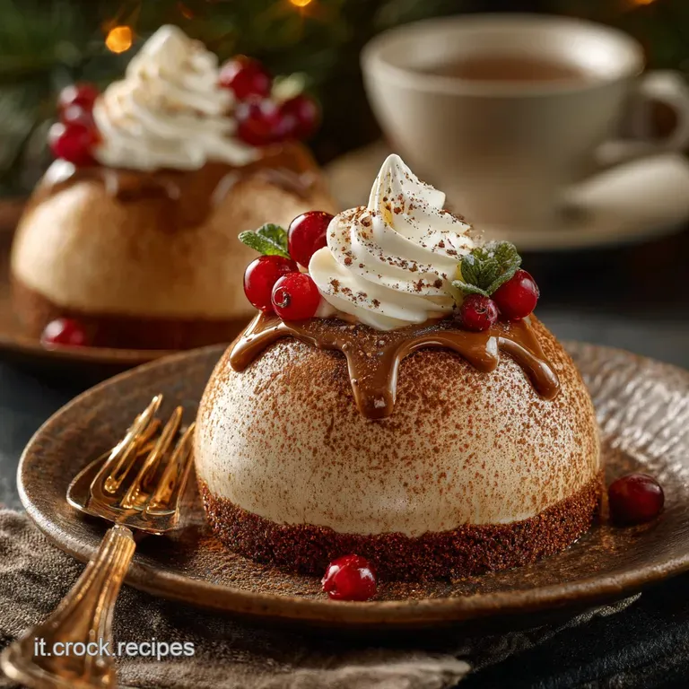 Gingerbread Latte Mousse Domes: Il dessert gourmet per le feste