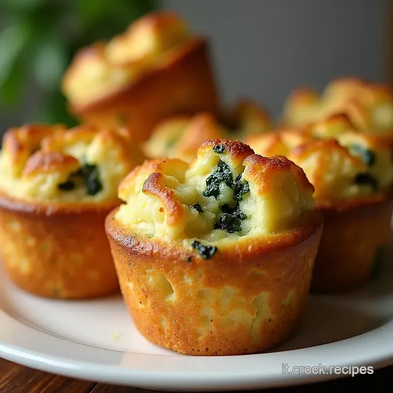 Muffin Soffici Agli Albumi Spinaci e Ricotta La Colazione Proteica Che Non Ti Aspetti