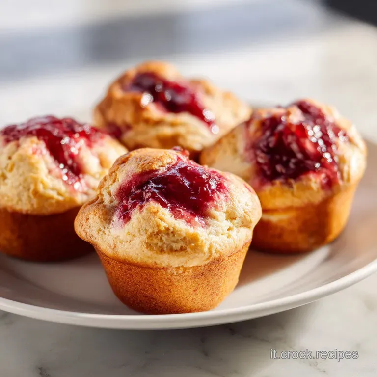 Muffin Morbidissimi alla Marmellata: Consistenza Setosa