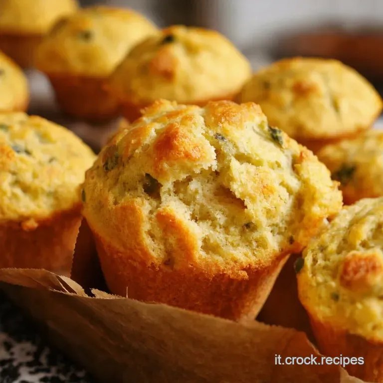 Muffin Salati Alla Mediterranea presentation