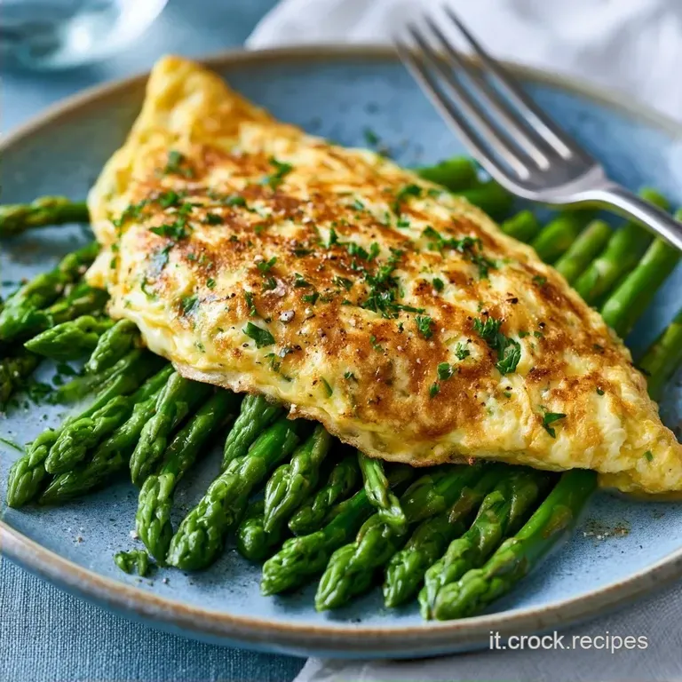 Omelette Saporita agli Asparagi: Vellutata e Dorata