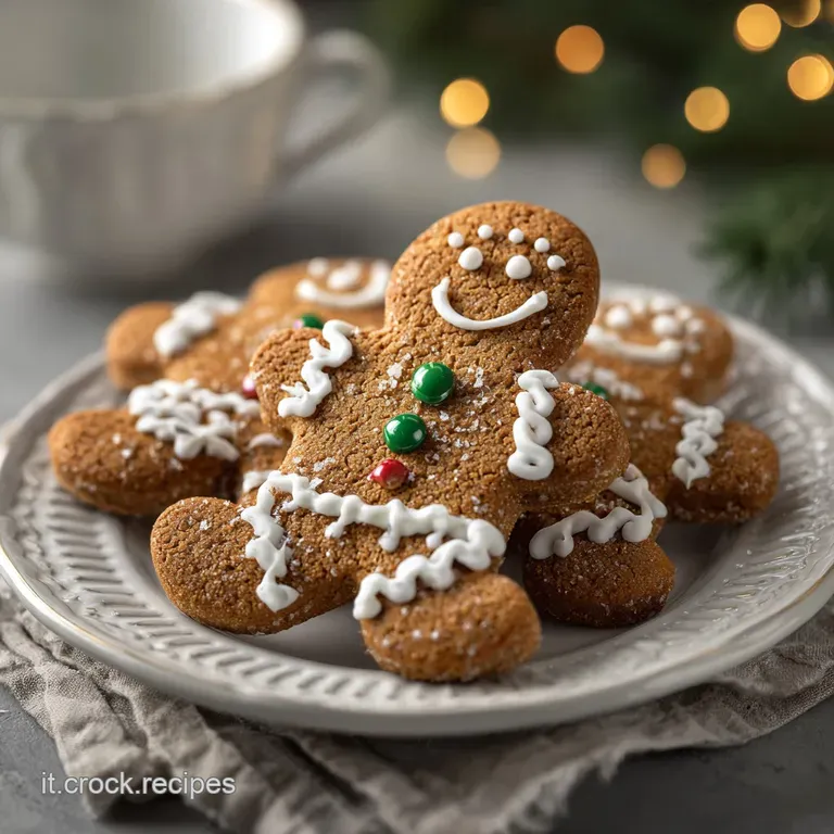 Ricetta Omino di Pan di Zenzero da Decorare