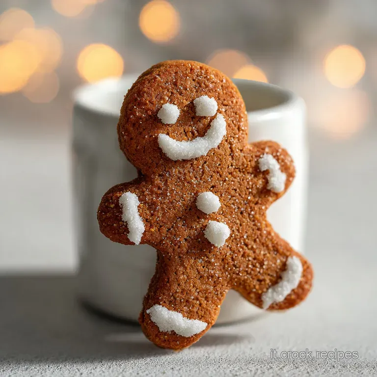 Omino Pan di Zenzero: Ricetta Facile