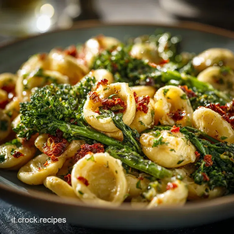 Orecchiette Croccanti con Cime di Rapa e Nduja Aff: La Ricetta del Sud Piccante