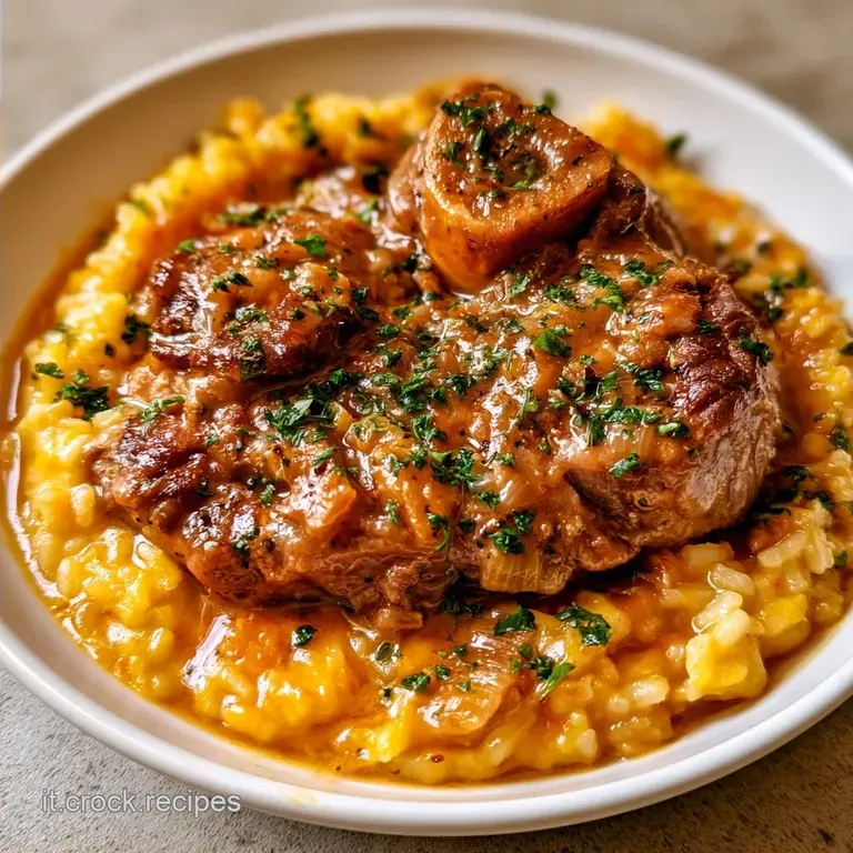 Ossobuco Alla Milanese con Gremolada