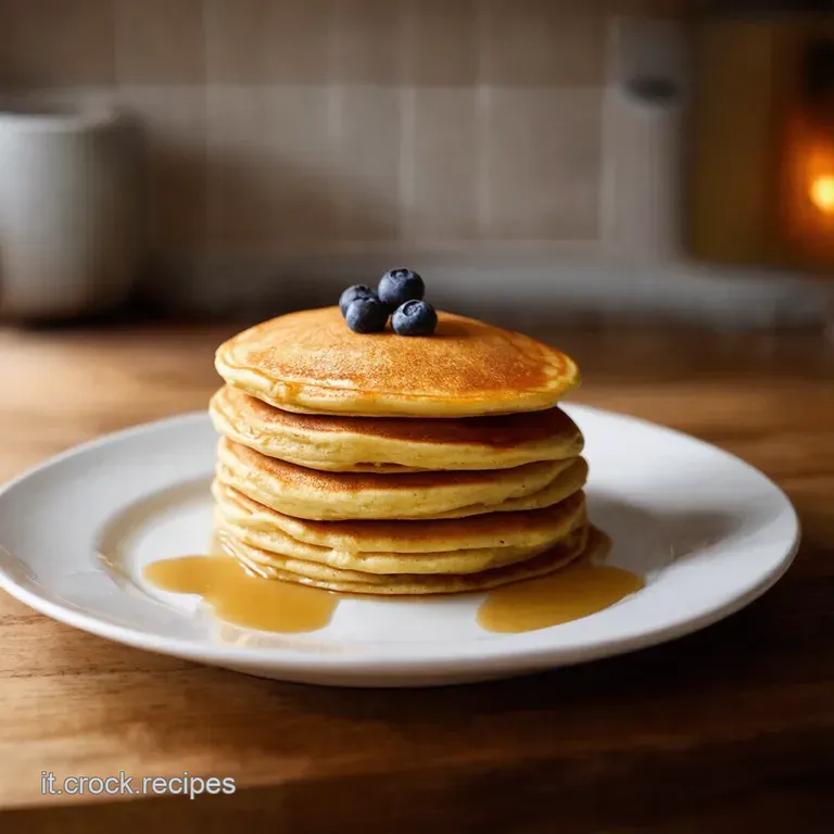 Pancakes Allamericana Un Classico Con Il Tocco Della Nonna presentation