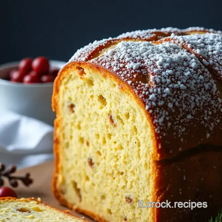 Panettone Fatto in Casa: Ricetta Di Famiglia presentation