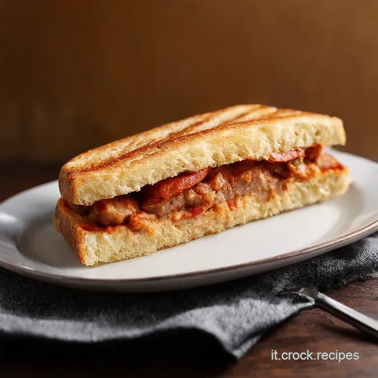 Panino Scozzese con Square Sausage e Uovo
