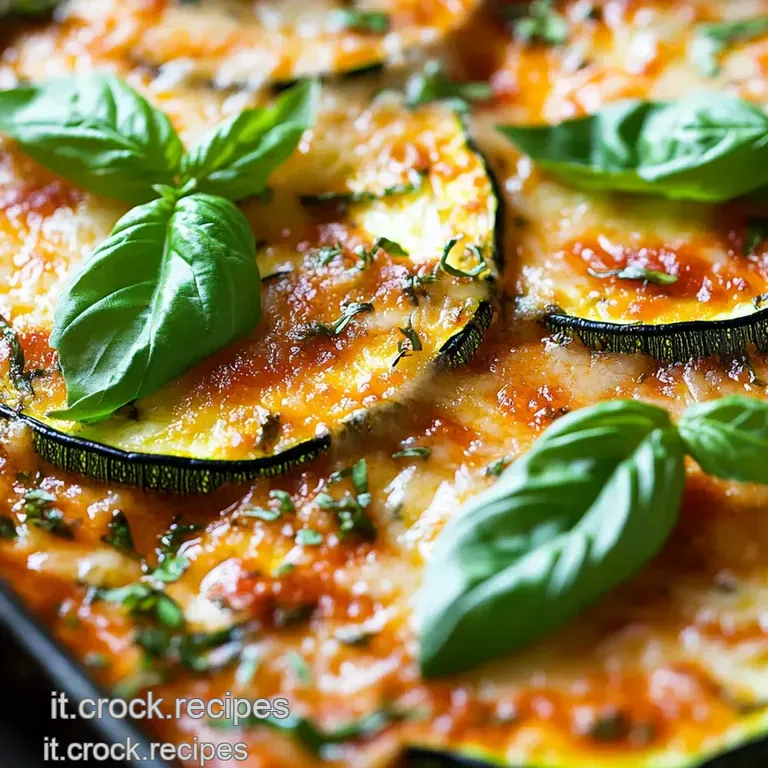 Parmigiana Di Zucchine: Ricetta Estiva presentation