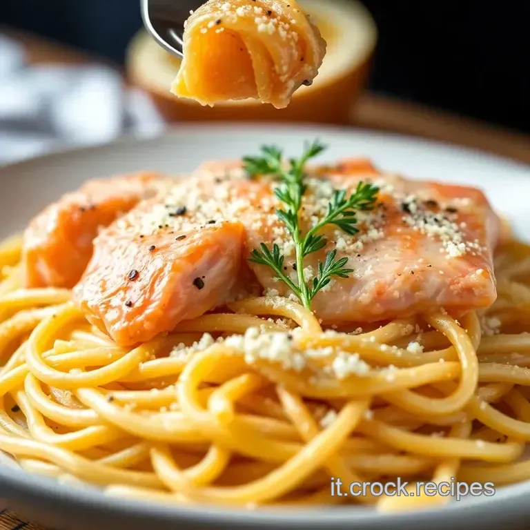 Pasta Al Salmone Affumicato: Un Abbraccio Di Mare E Crema presentation