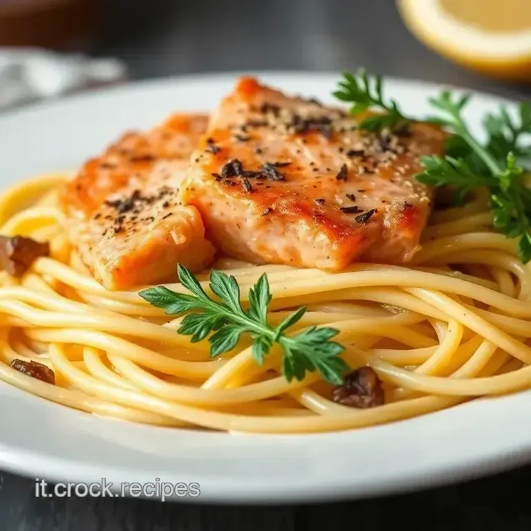 Pasta al Salmone Affumicato: Un Abbraccio di Mare e Crema