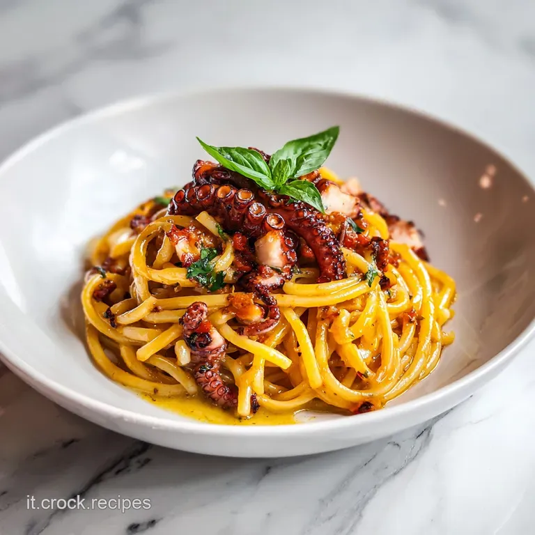 Pasta al Sugo di Polpo: Ricetta Tradizionale