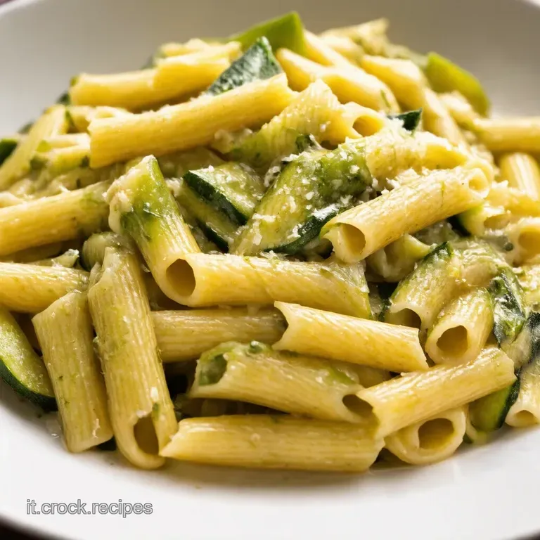 Pasta alla Nerano Fatta in Casa con un Tocco di Limone